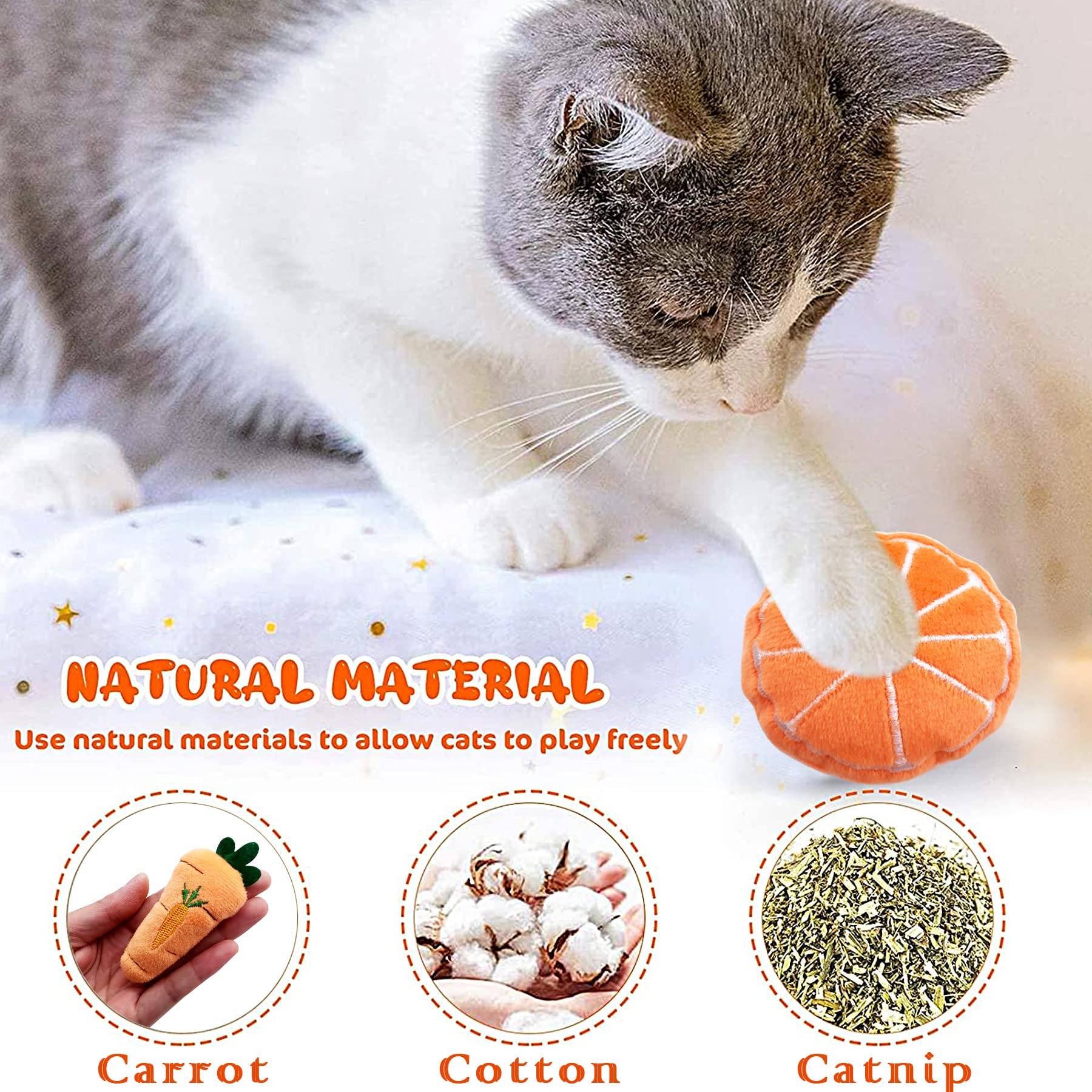 Pai Sence catnip toy dragon stimulates stalking and pouncing play.