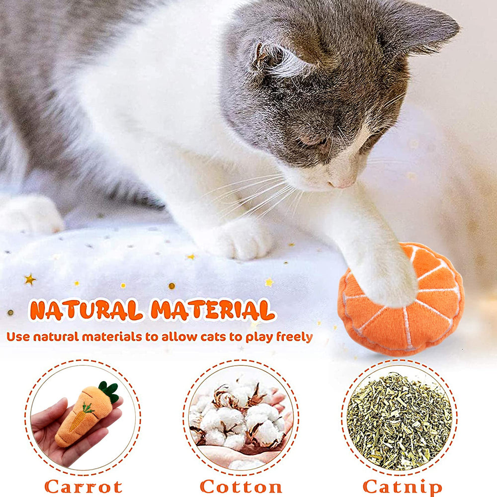 Pai Sence catnip toy dragon stimulates stalking and pouncing play.