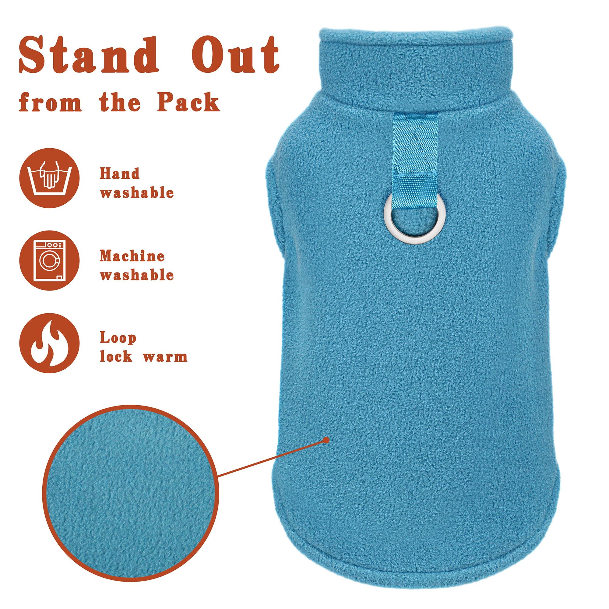 Paiaite cozy-warm polyester fleece closeup emphasizes durable soft material.