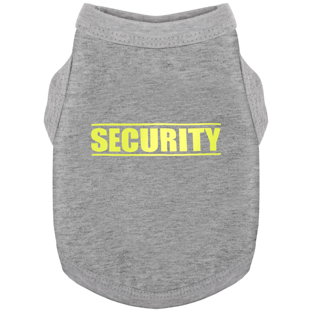 Paiaite cozy cotton dog shirt front view—soft, breathable grey fabric for all-day comfort