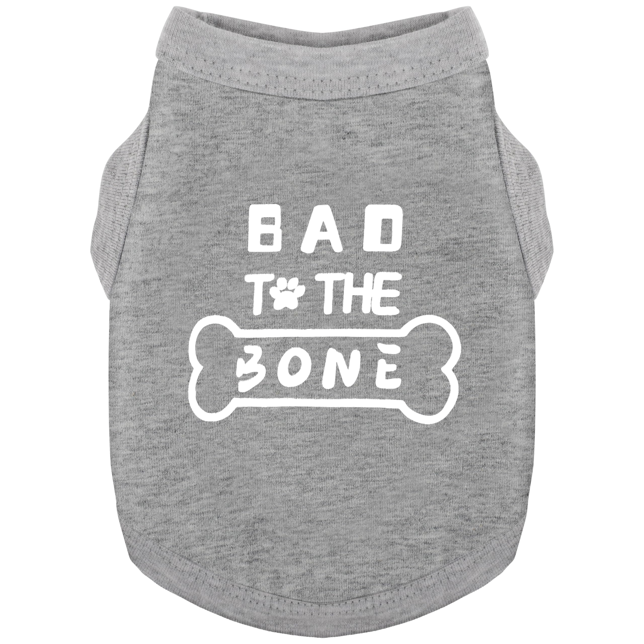 Paiaite cozy cotton dog shirt, front view, soft daily comfort.