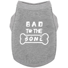 Paiaite cozy cotton dog shirt, front view, soft daily comfort.