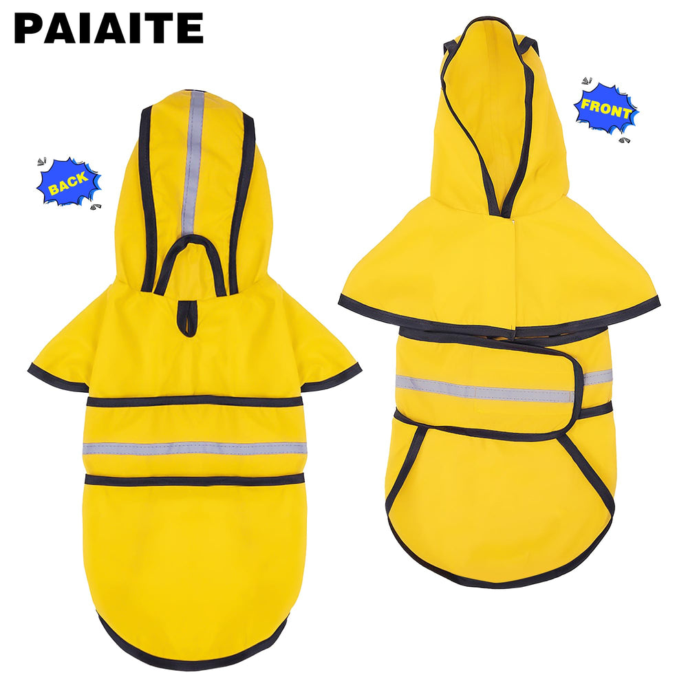 Paiaite hooded design offers extra protection against wind and rain.