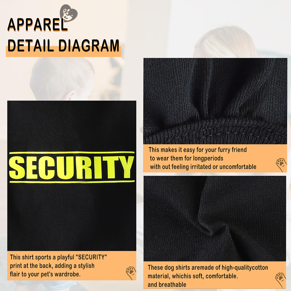 Paiaite dog shirt graphics in black for stylish outings