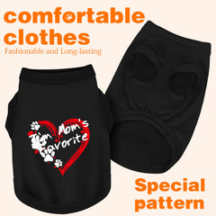 Paiaite heart-paw graphic shirt side view adds playful style