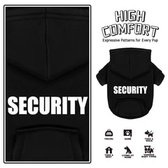 Paiaite hoodie available in multiple sizes ensures a comfy fit for dogs.