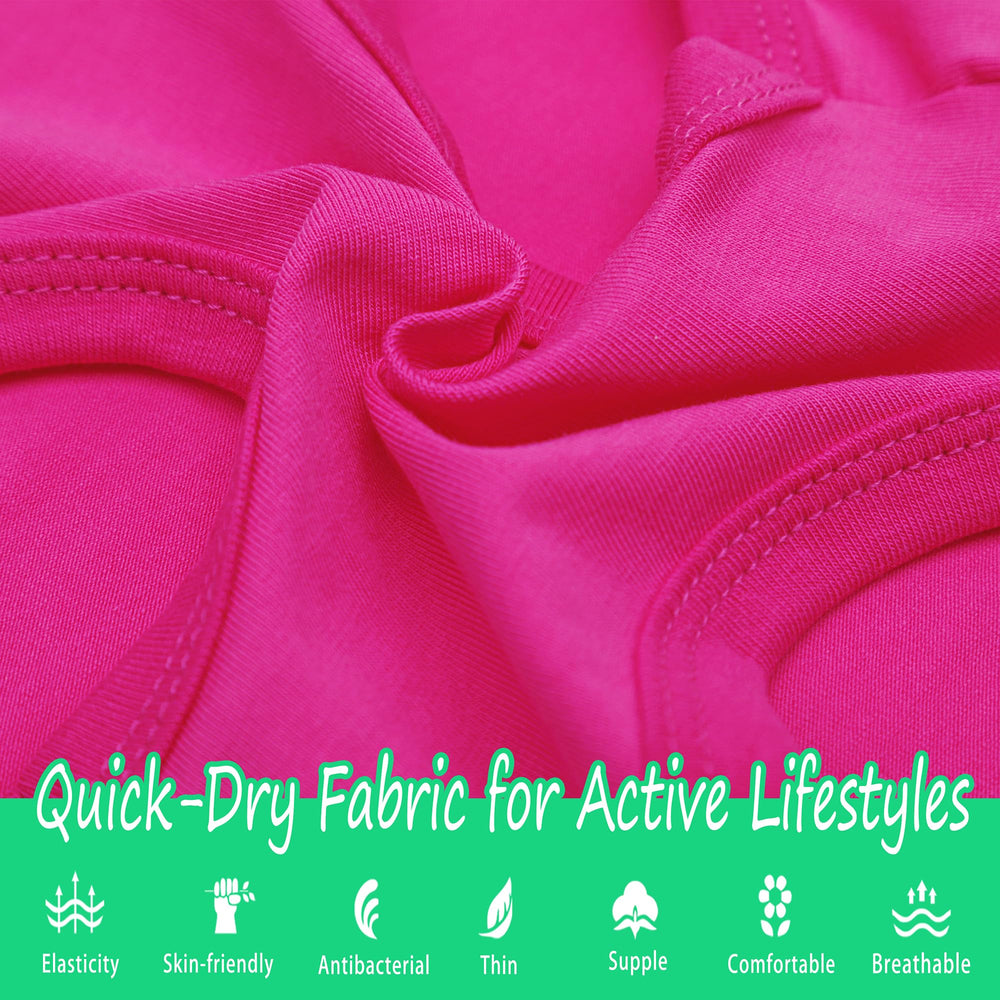 Paiaite Little Miss Sassy shirt side view highlights flexible sleeveless design for easy movement.