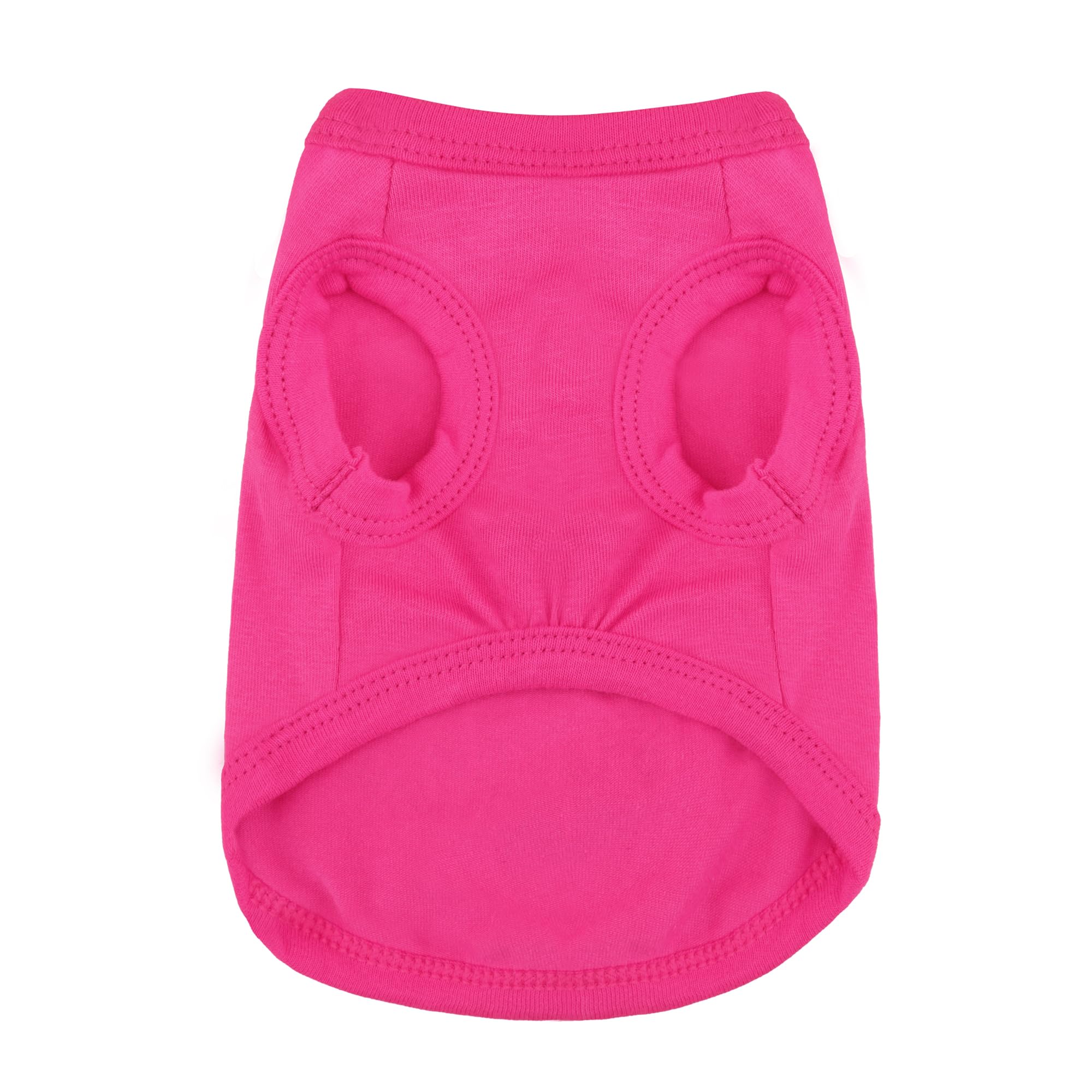 Paiaite sleeveless purple puppy-shirt side view enables full range of motion