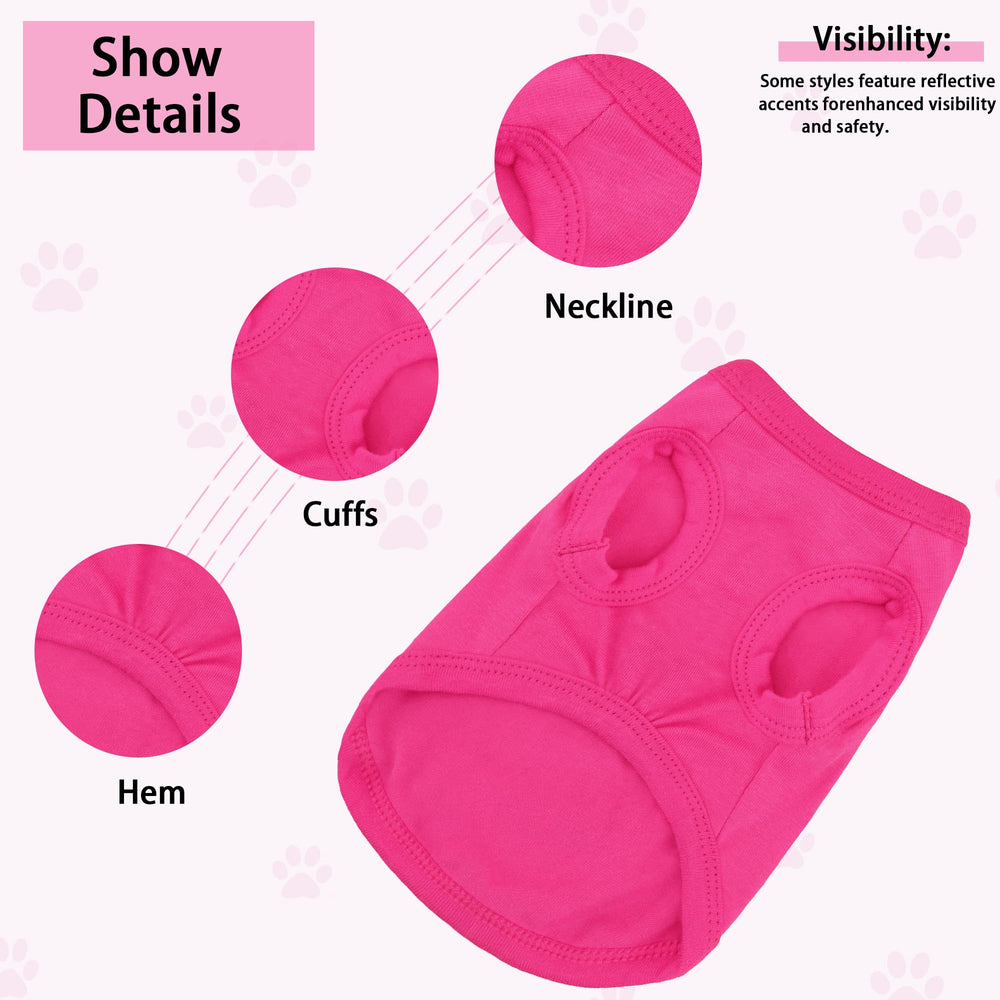 Paiaite sleeveless-design easy-to-wear — simple on/off for wriggly pups