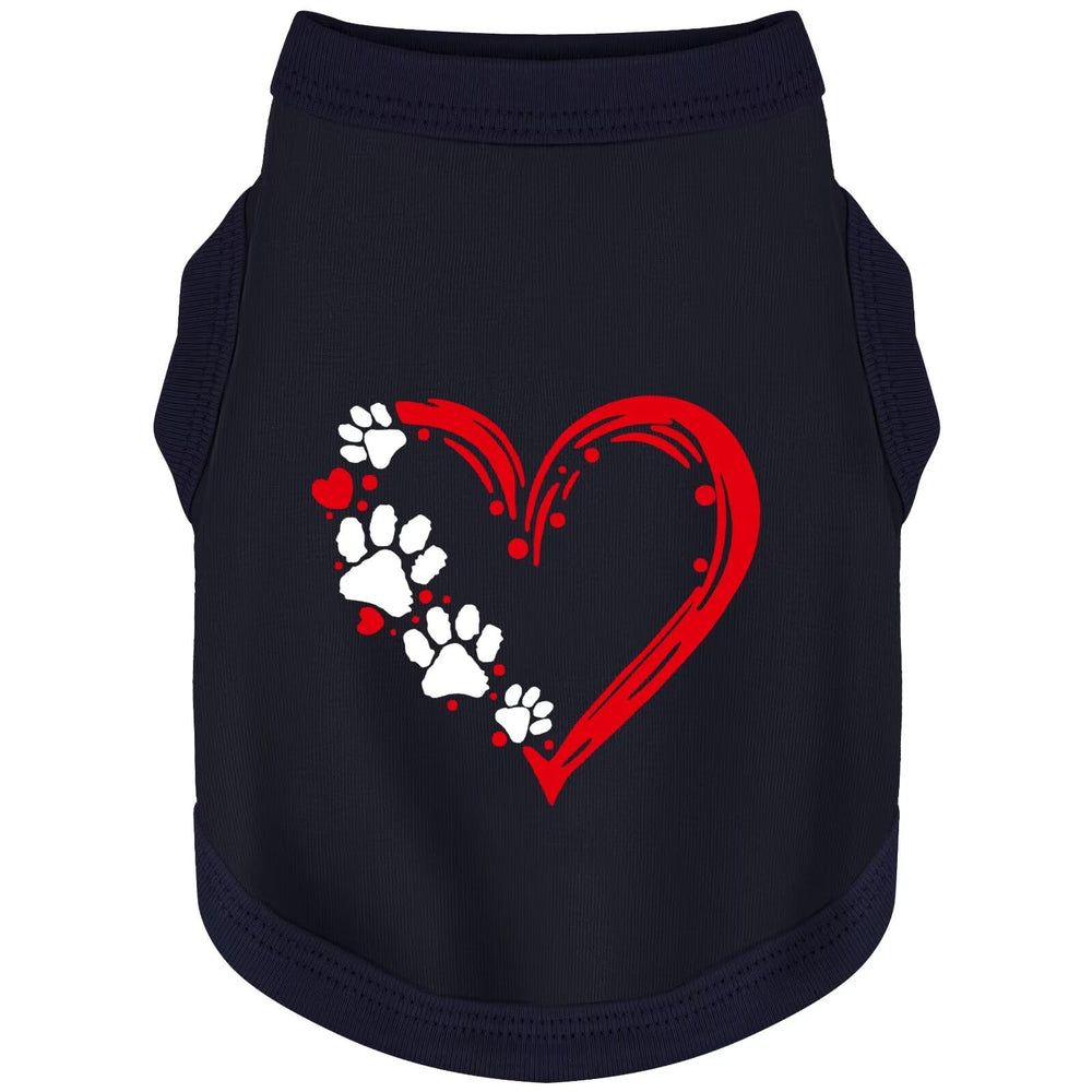 Paiaite sleeveless dog shirt with soft cotton for cozy all-day comfort
