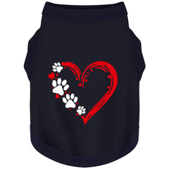 Paiaite sleeveless dog shirt with soft cotton for cozy all-day comfort