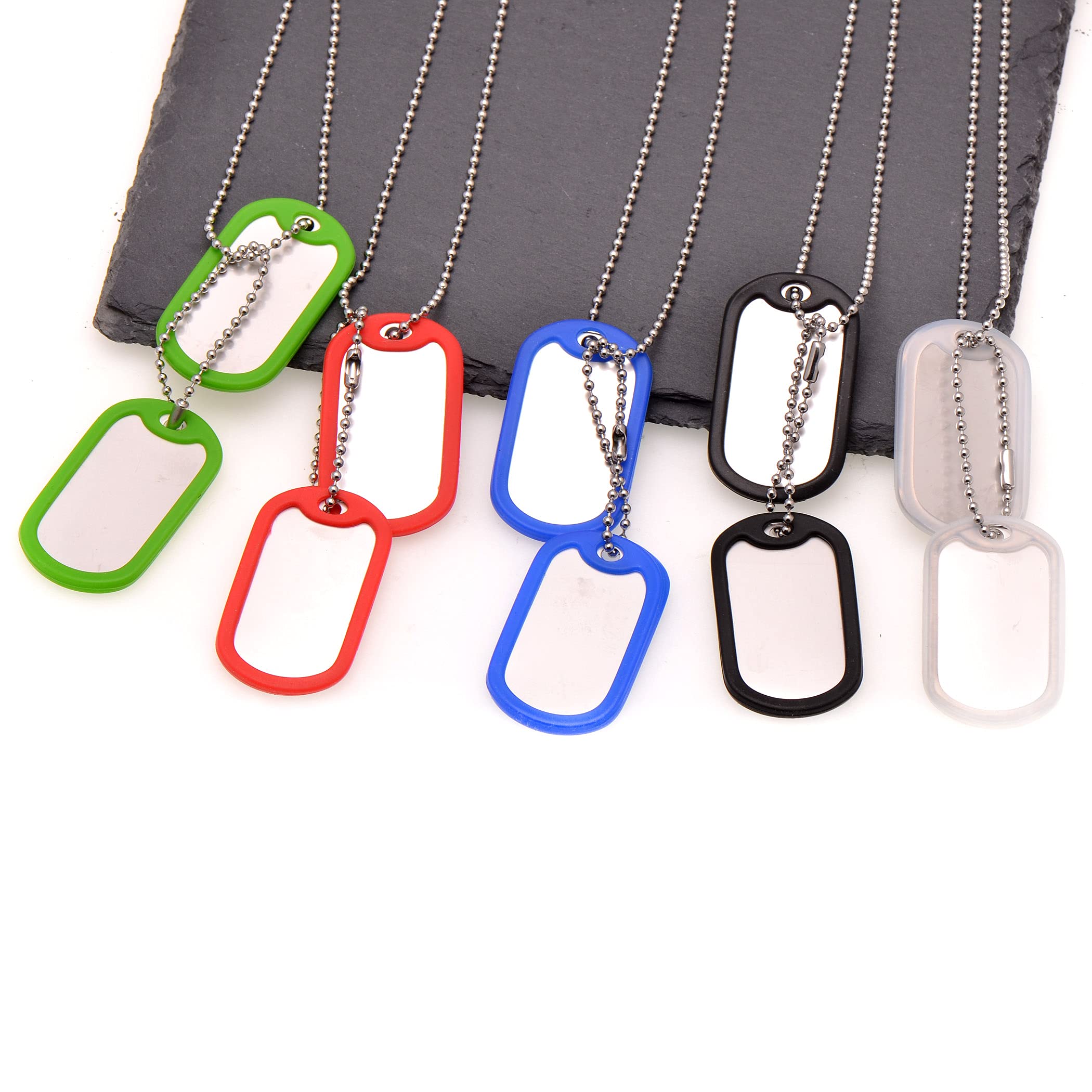 Paialco dog tags in metal gift box suit gifting and storage.