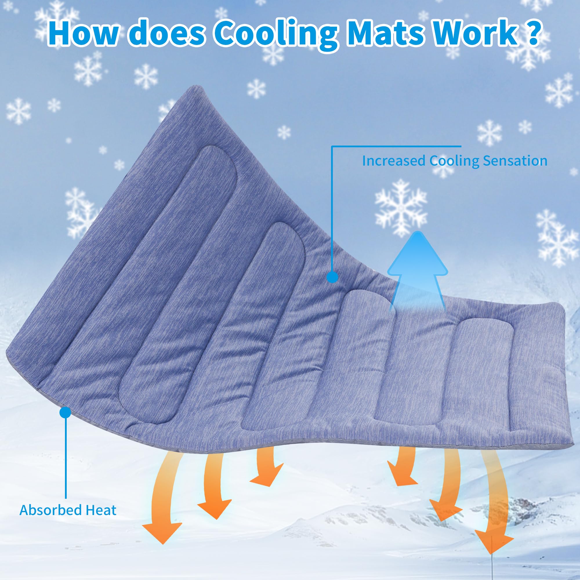 PAIGTEK cooling mat easy-clean machine-washable for busy homes.