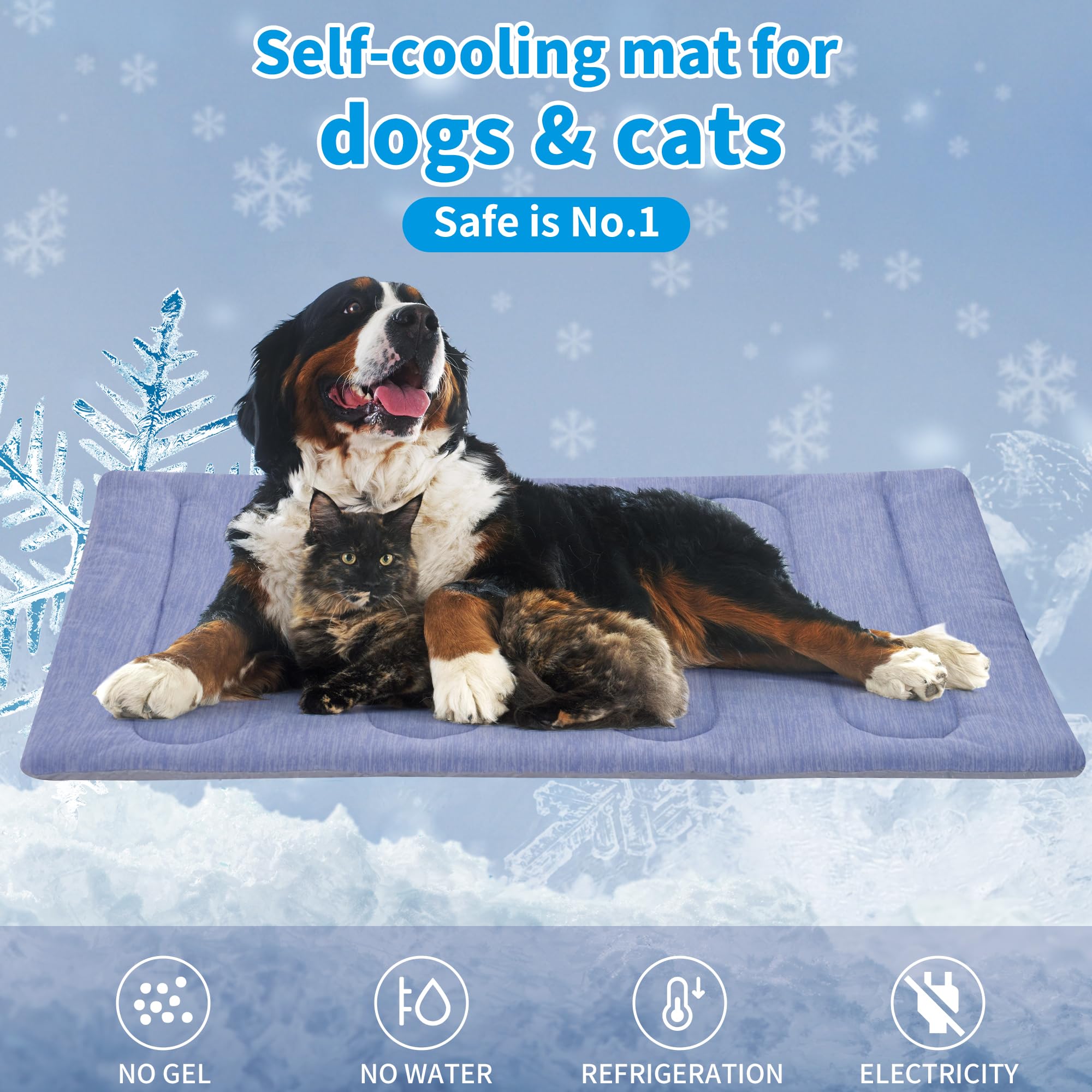 PAIGTEK cooling mat outdoors shows portable use during trips