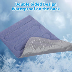 PAIGTEK cooling mat waterproof backside demonstrates easy-clean durability