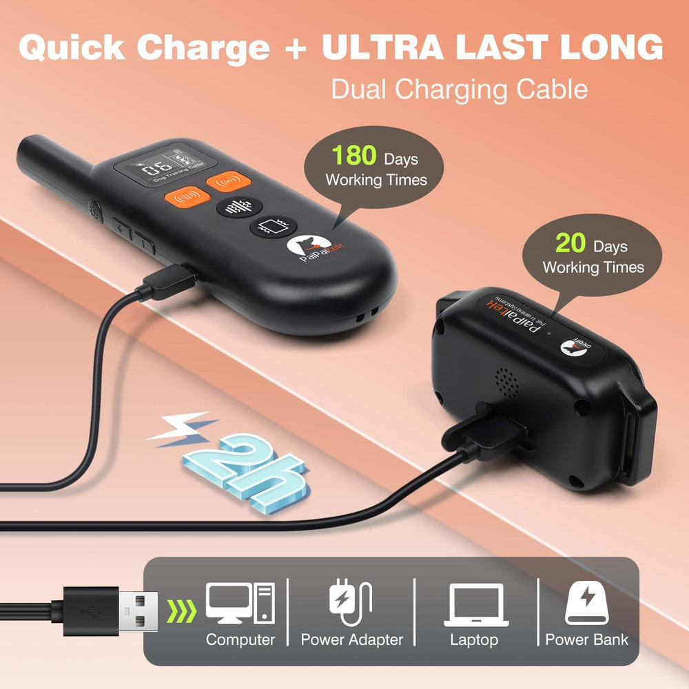 PaiPaitek 20-day battery supports long sessions and weekend trips