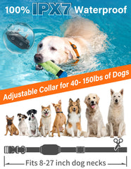 PaiPaitek bark collar multi-dog training capability with one remote