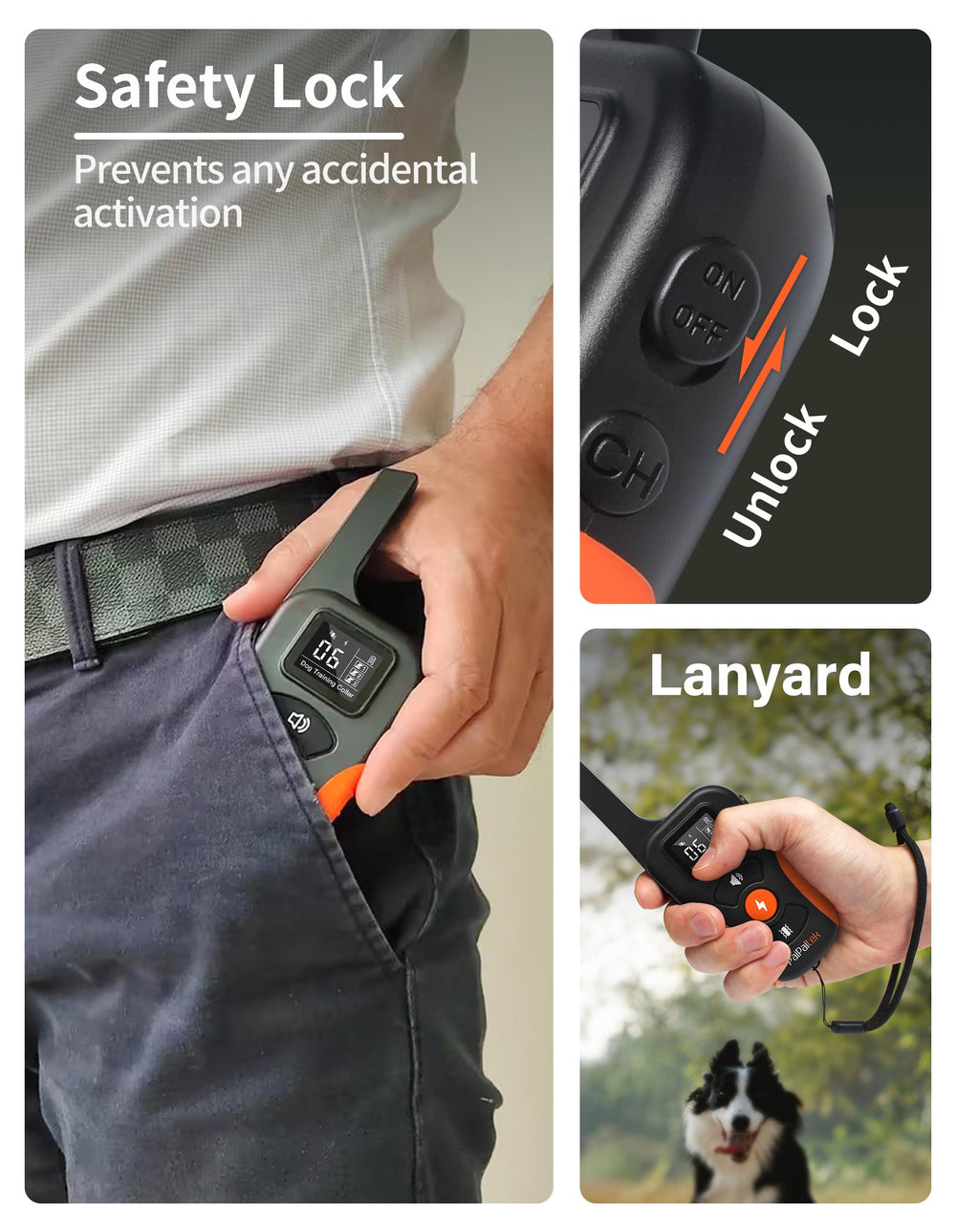 PaiPaitek remote range demonstration across a large yard up to 3300 ft