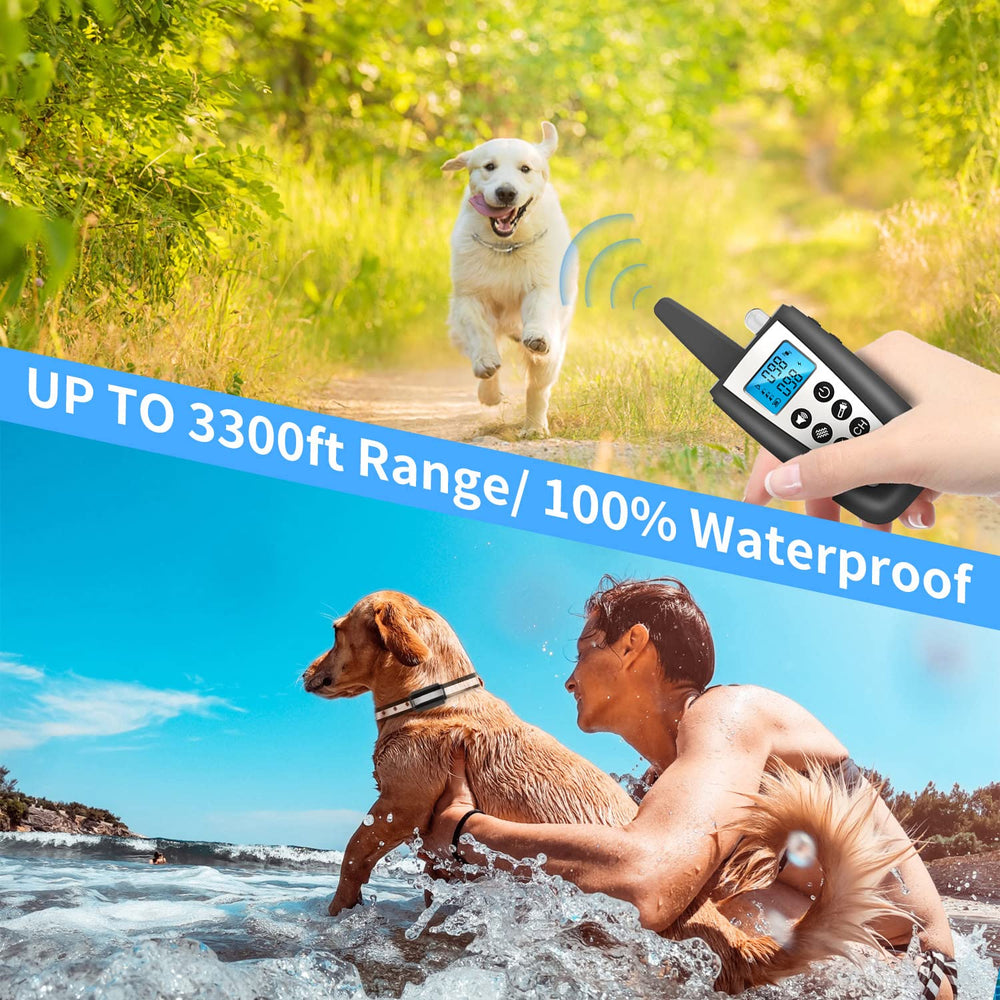 PaiPaitek bark collar silicone pads emphasize skin-friendly comfort