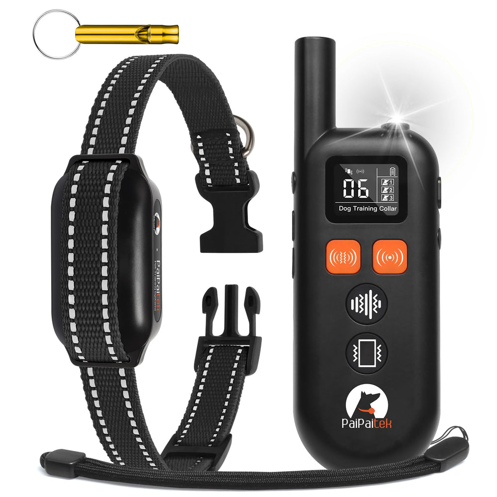 PaiPaitek No Shock Collar remote for long-range training and focus