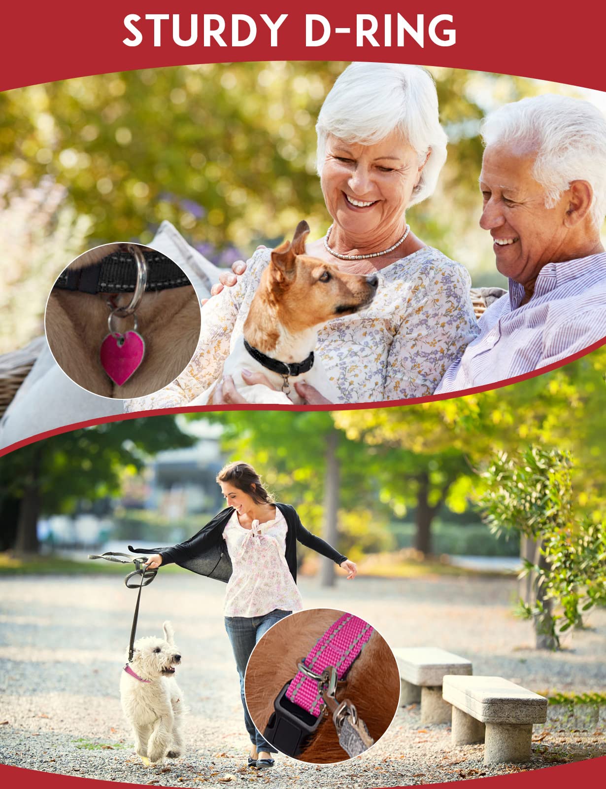 PaiPaitek easy to use replacement strap for quick on and off during training