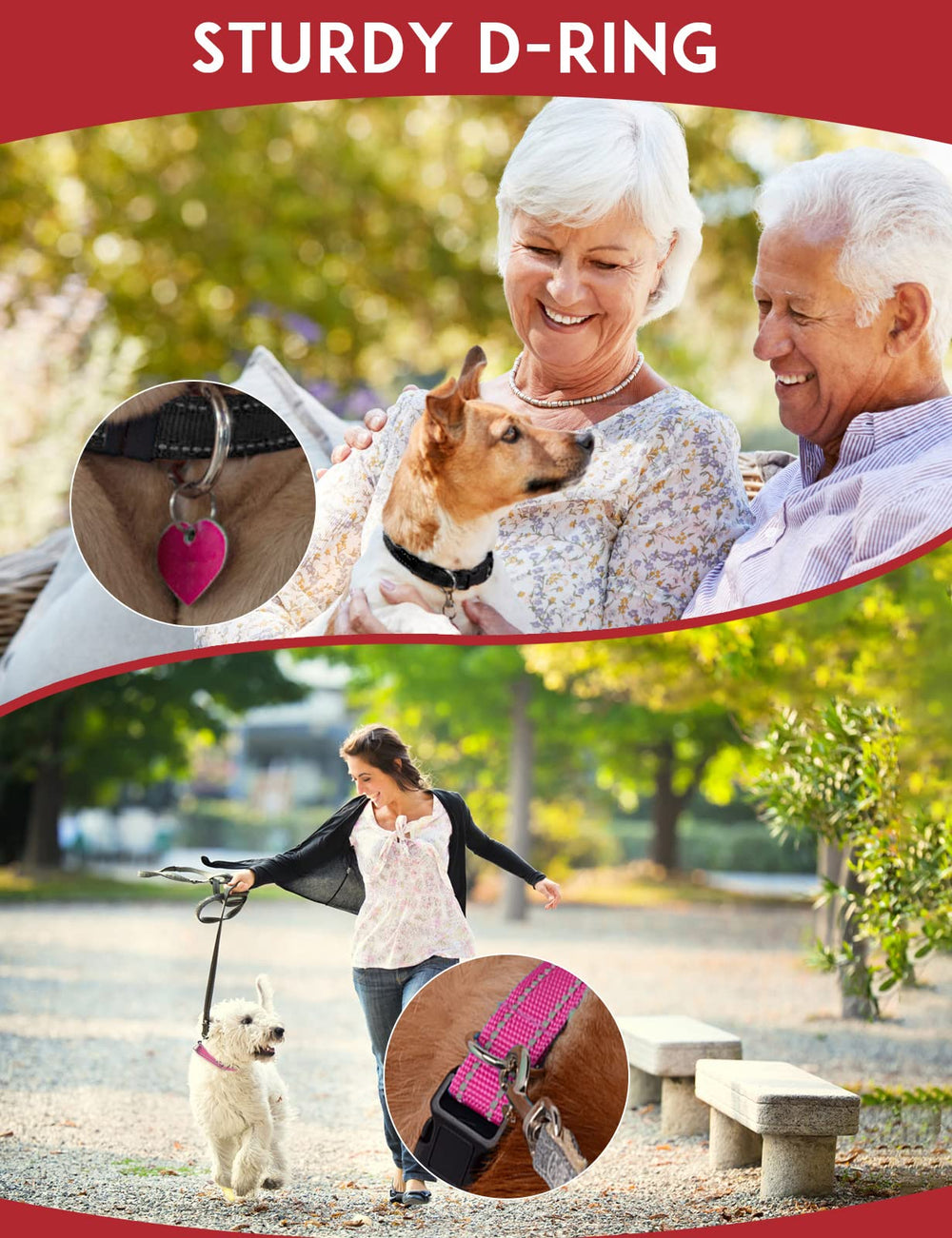 PaiPaitek easy to use replacement strap for quick on and off during training