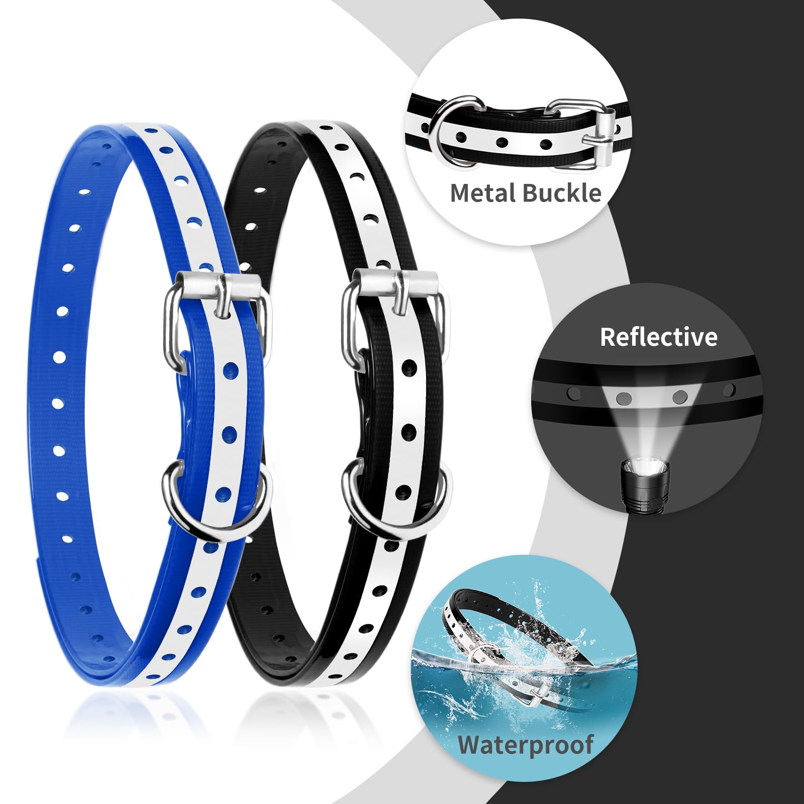 PaiPaitek strap-reflective-strip-walking demonstrates visibility during dusk walks.