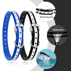 PaiPaitek strap-reflective-strip-walking demonstrates visibility during dusk walks.