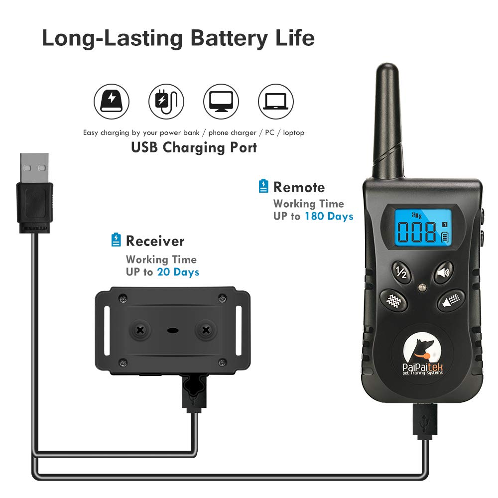 PaiPaitek lightweight 1.3 oz receiver for comfortable wear
