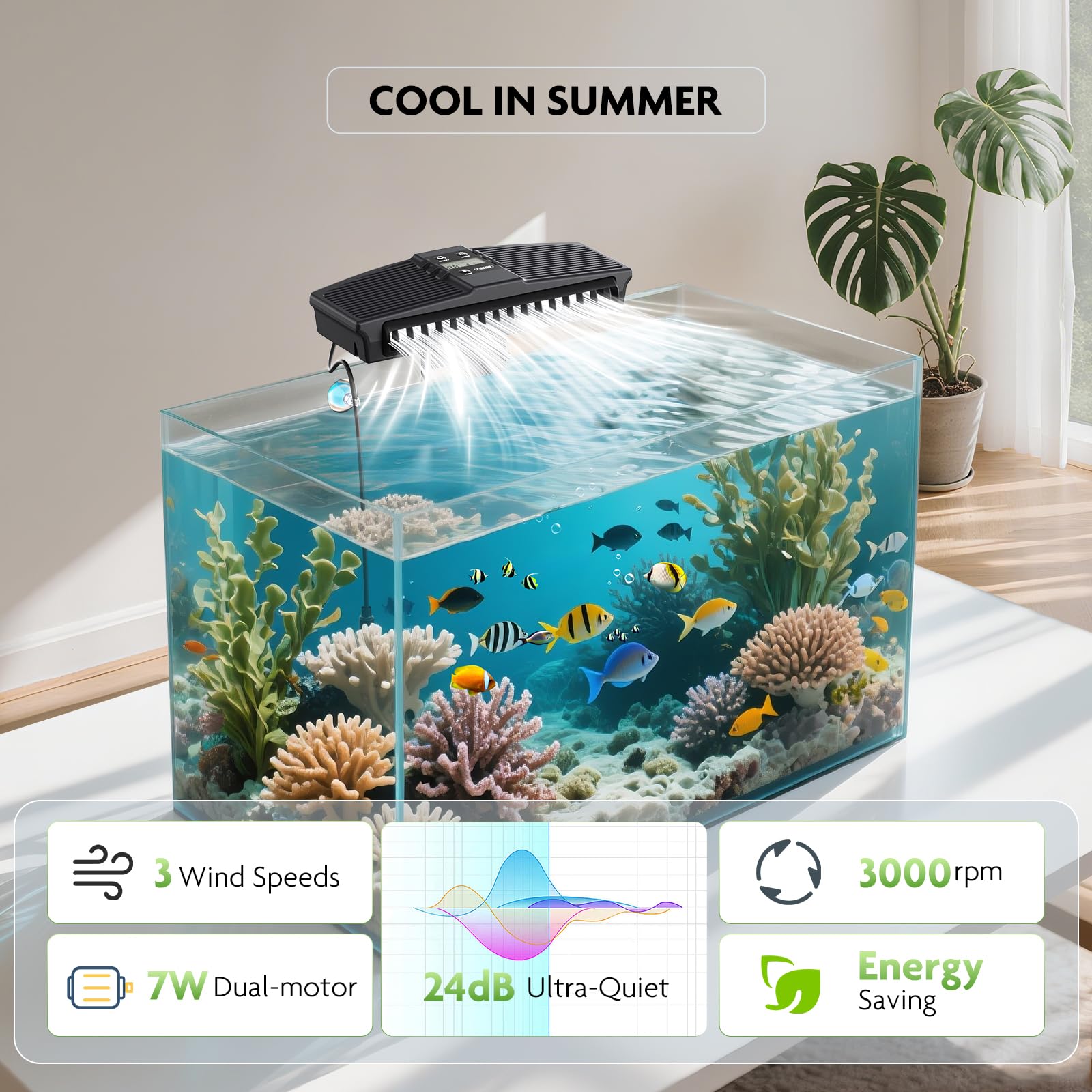 PAIZOO base rotates 360 degrees to direct airflow precisely.