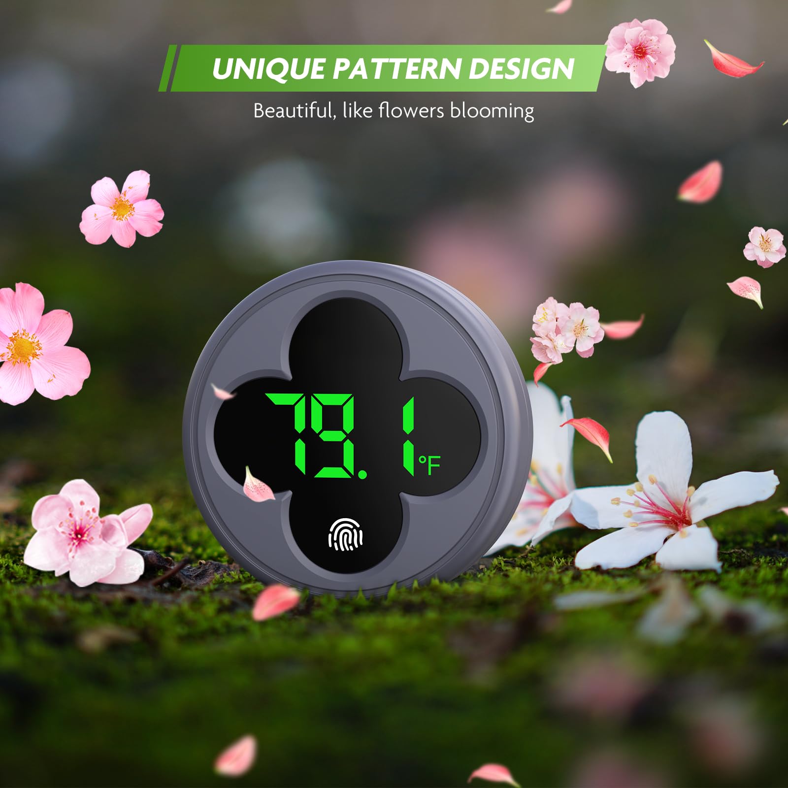 PAIZOO aquarium thermometer temperature probe detects subtle changes for precise monitoring.