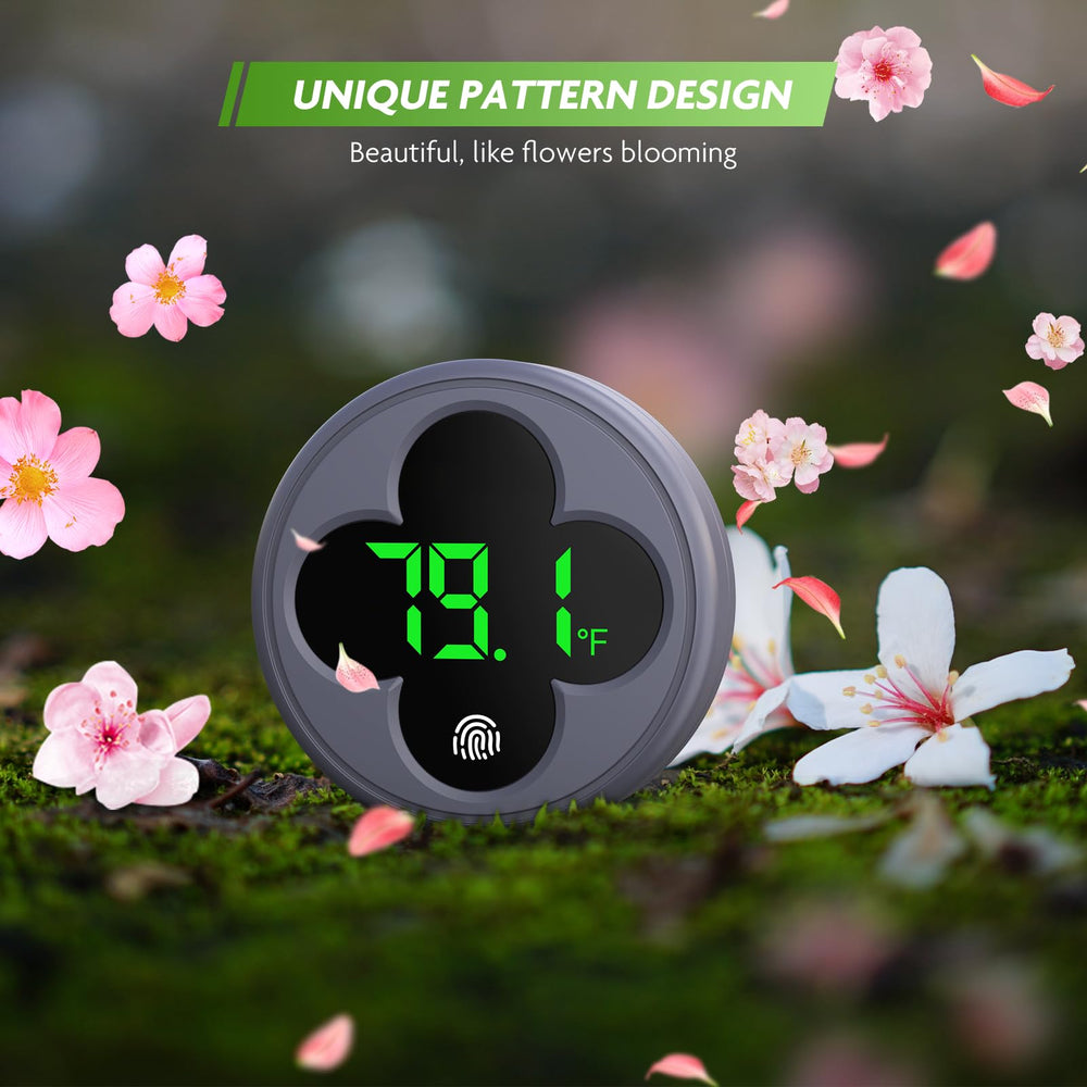 PAIZOO aquarium thermometer temperature probe detects subtle changes for precise monitoring.