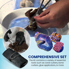 PakCan propagation tools offer a complete setup for diverse coral fragging.