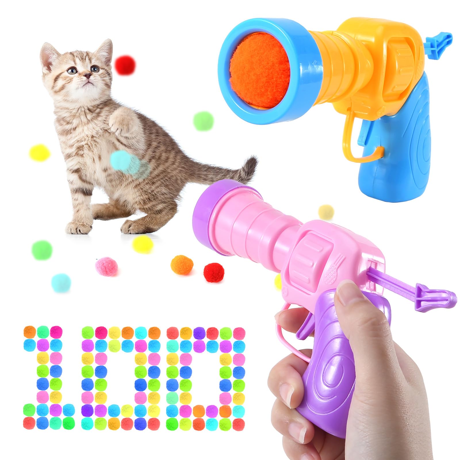 PAKESI cat-ball-launcher-box: easy setup for hours of interactive play