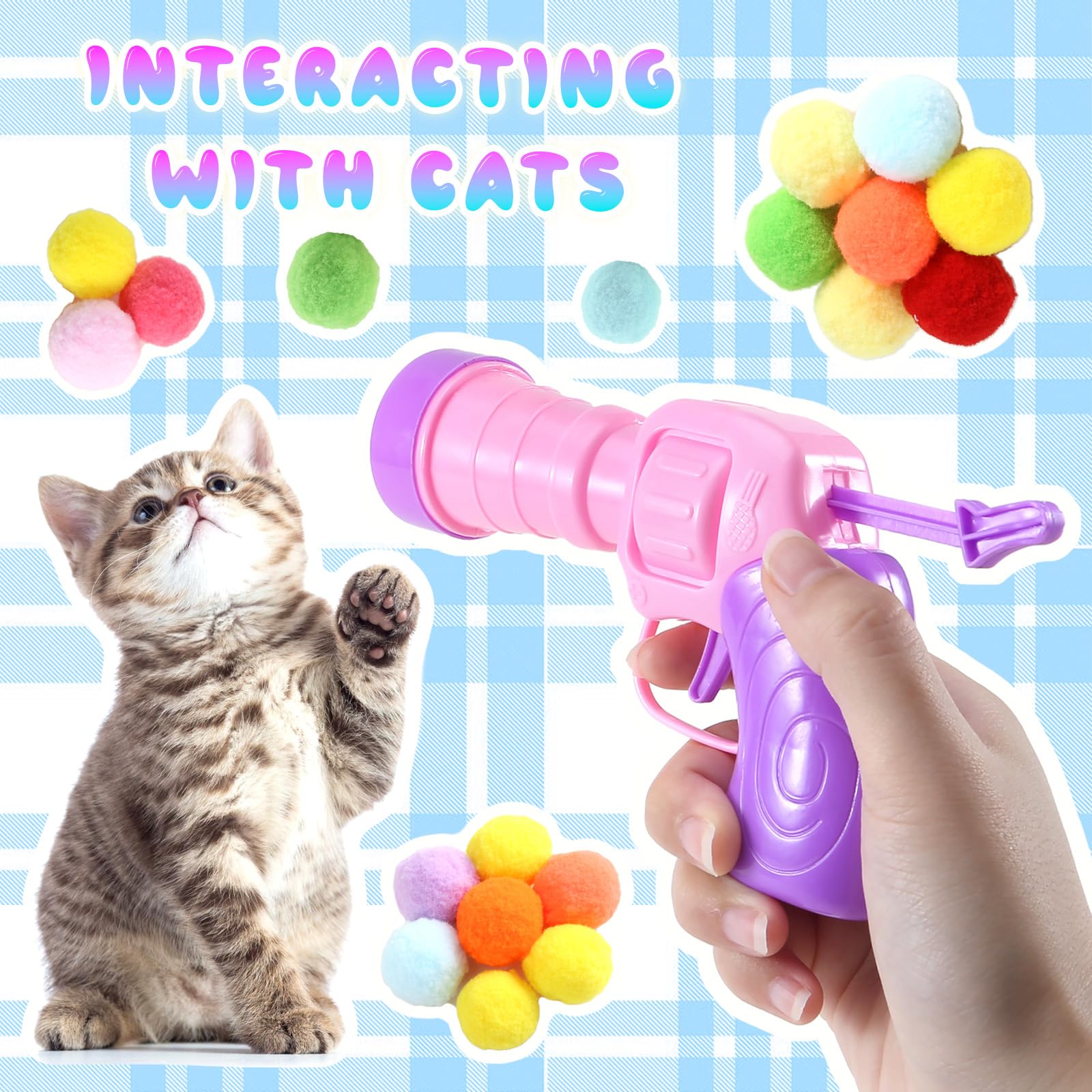 PAKESI cat-ball-launcher-in-use: engaging, hands-on fun for indoor cats