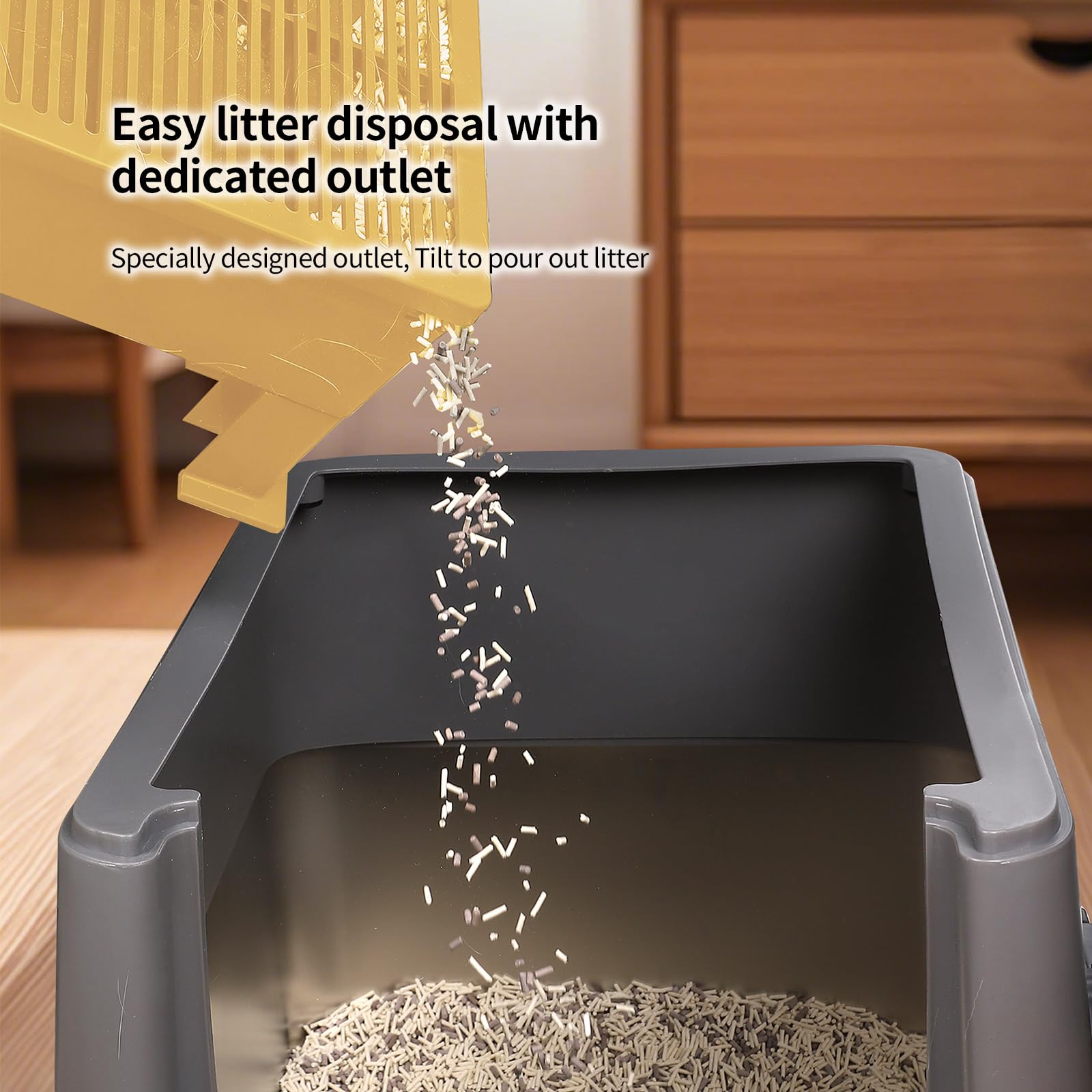 PAKEWAY Cat Ramp compatible with automatic litter boxes for modern setups