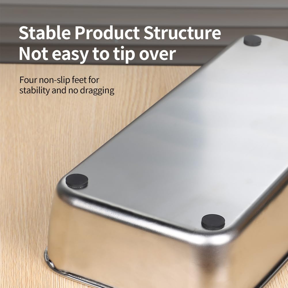PAKEWAY stainless steel construction for rust resistance and durable use.