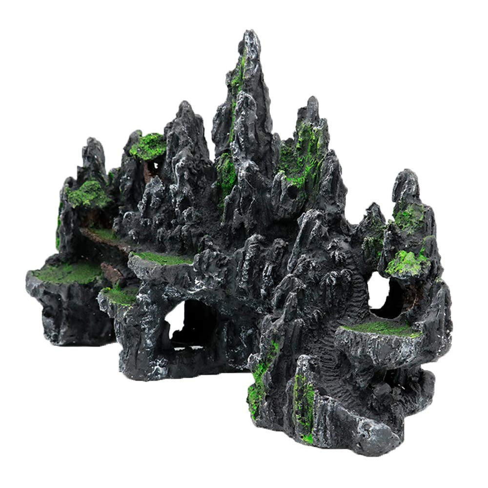 PakyKai easy-clean base keeps decor stable in tanks.