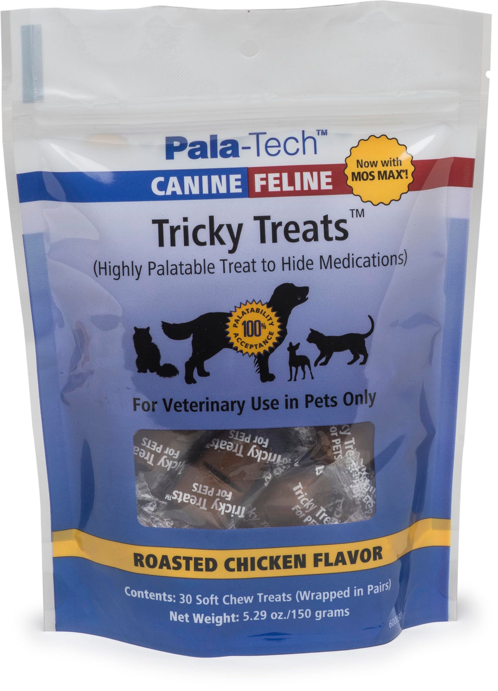 Pala Tech Soft Dog Treat Pouch roasted-chicken flavor supports training rewards