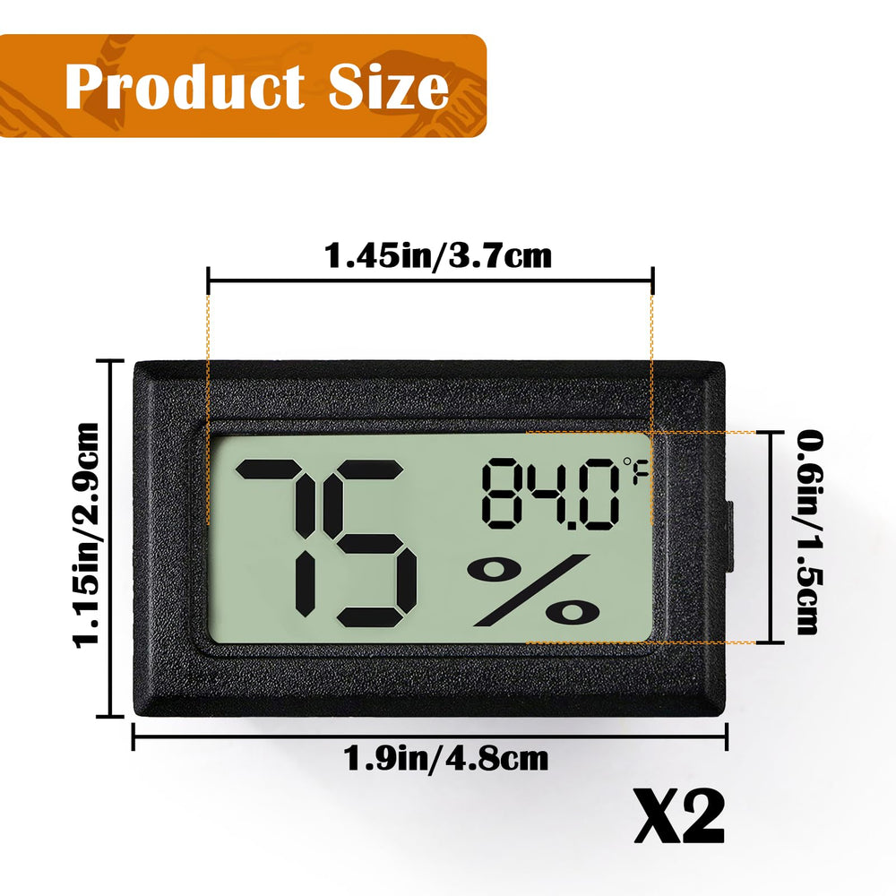 Palksky thermometer humidity gauge display used for easy readouts from distance