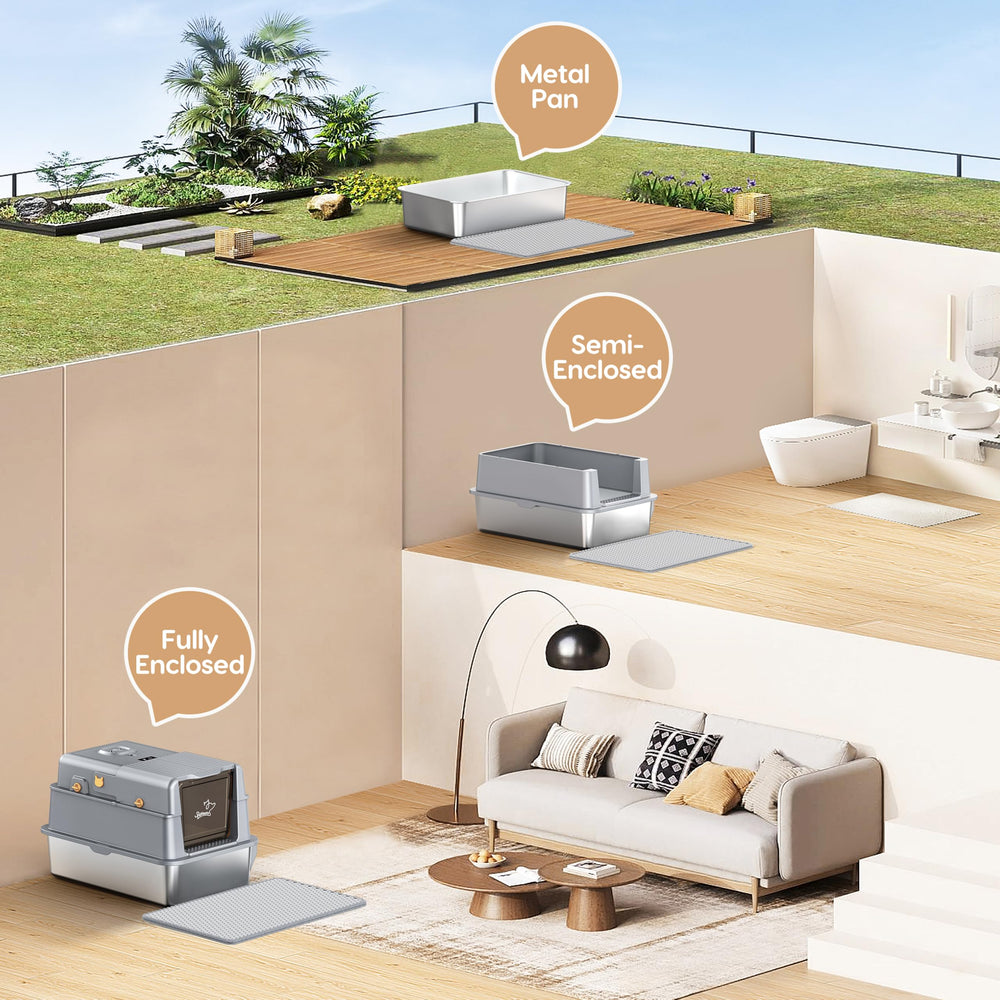 PalNests L7 Ultra durable stainless steel resists rust and scratches.