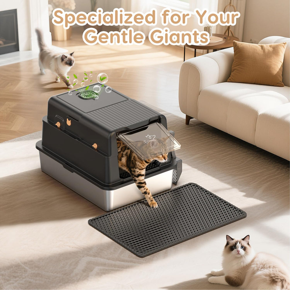 PalNests L8 Max-XXXL odor-control Litter Companion keeps home air fresh