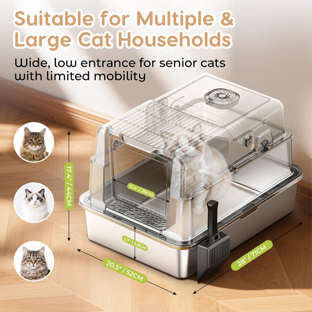 PalNests L8 Max-XXXL stainless steel shell highlights durable construction