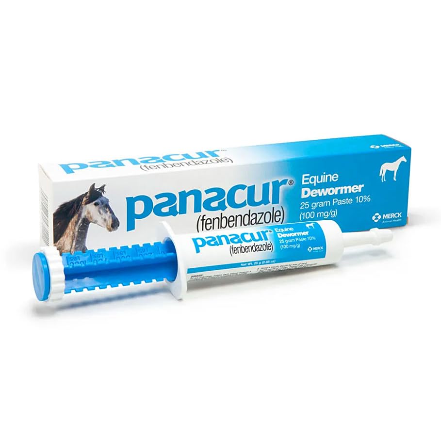 Panacur horse paste apple cinnamon flavor improves palatability