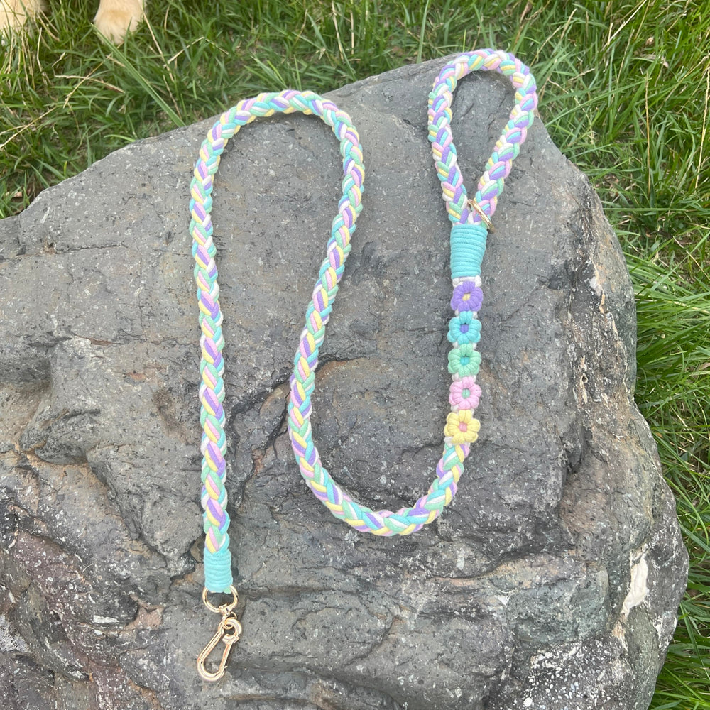 Panda Jianghu durable cotton leash emphasizes strong weave for long lasting reliability