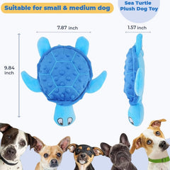 PandySarp stuffing-free sea turtle toy with no-mess design for easy cleanup