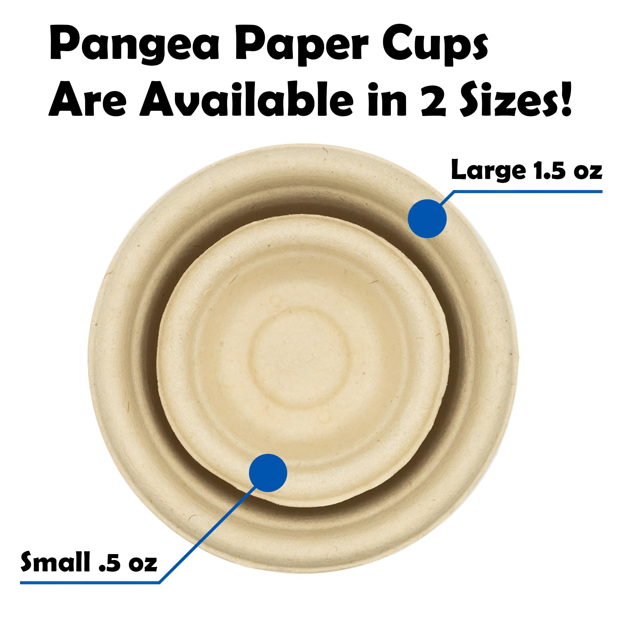 Pangea disposable gecko cups ready for quick toss