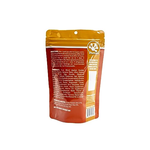 Pangea Fruit Mix Apricot served in bowl highlights tasty, nutritious fruit-based gecko meal option.