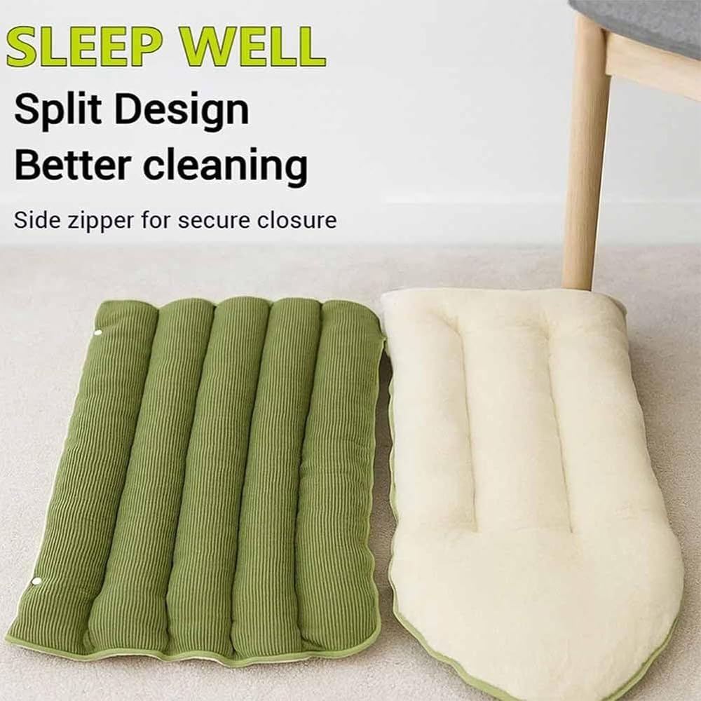Panmall Cozy Cat Cave Bed open-lounge mode, versatile lounging space