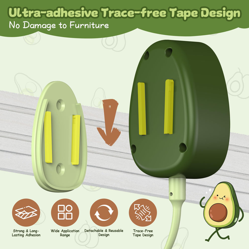 PANRIO avocado-shaped interactive toy adds playful charm to daily exercise routines.